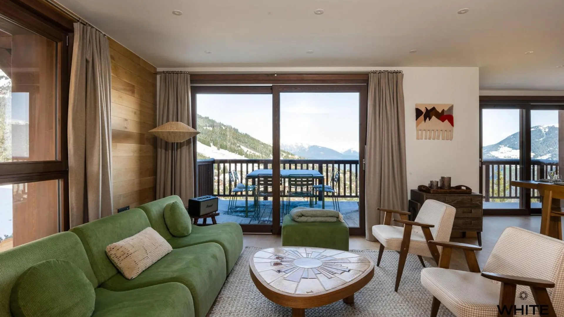 Duplex Deco 70'S Avec Cheminee A Courchevel 1650 - Fr-1-664-31 Apartment France