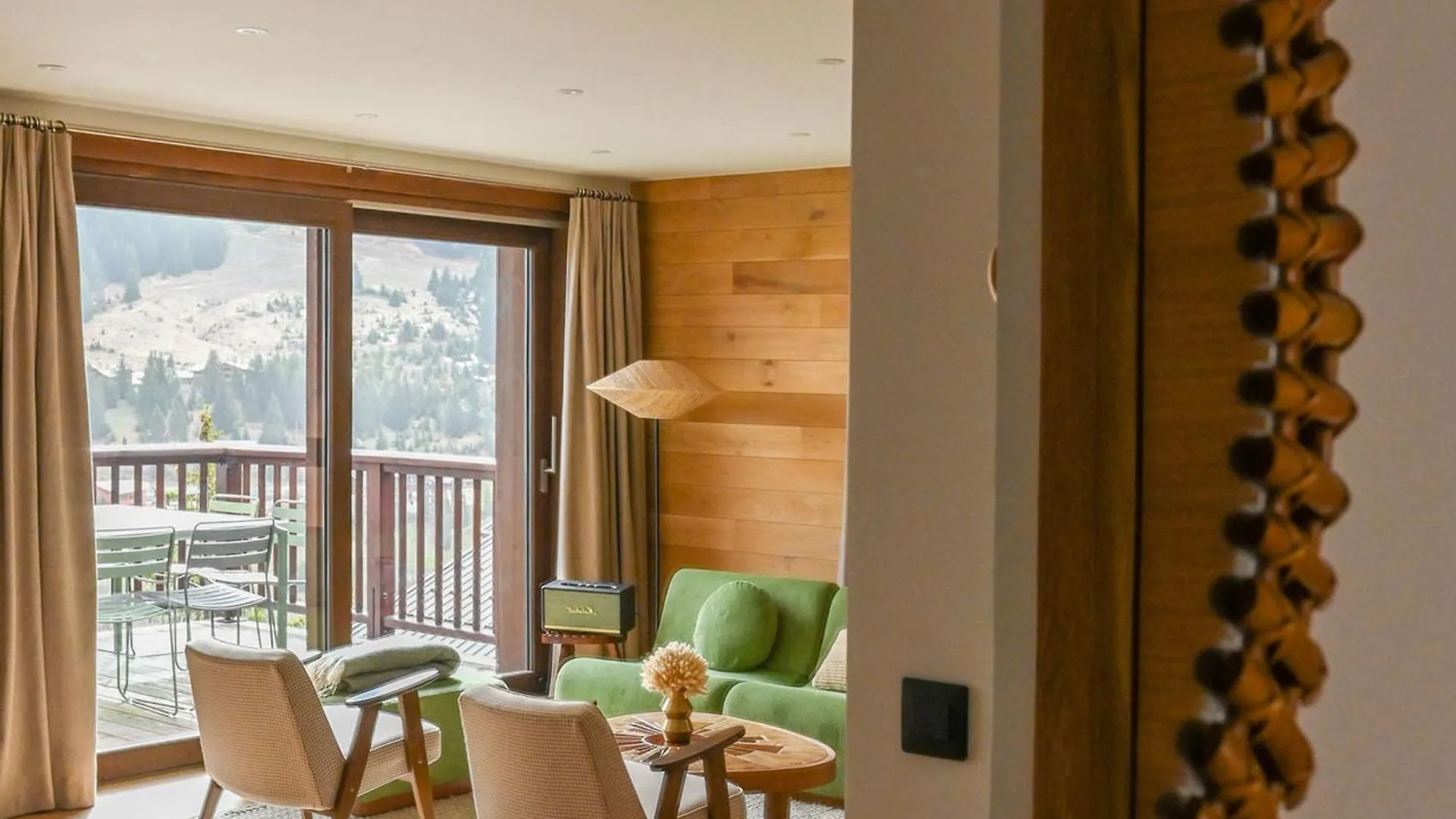 Duplex Deco 70'S Avec Cheminee A Courchevel 1650 - Fr-1-664-31 Apartment 0*,